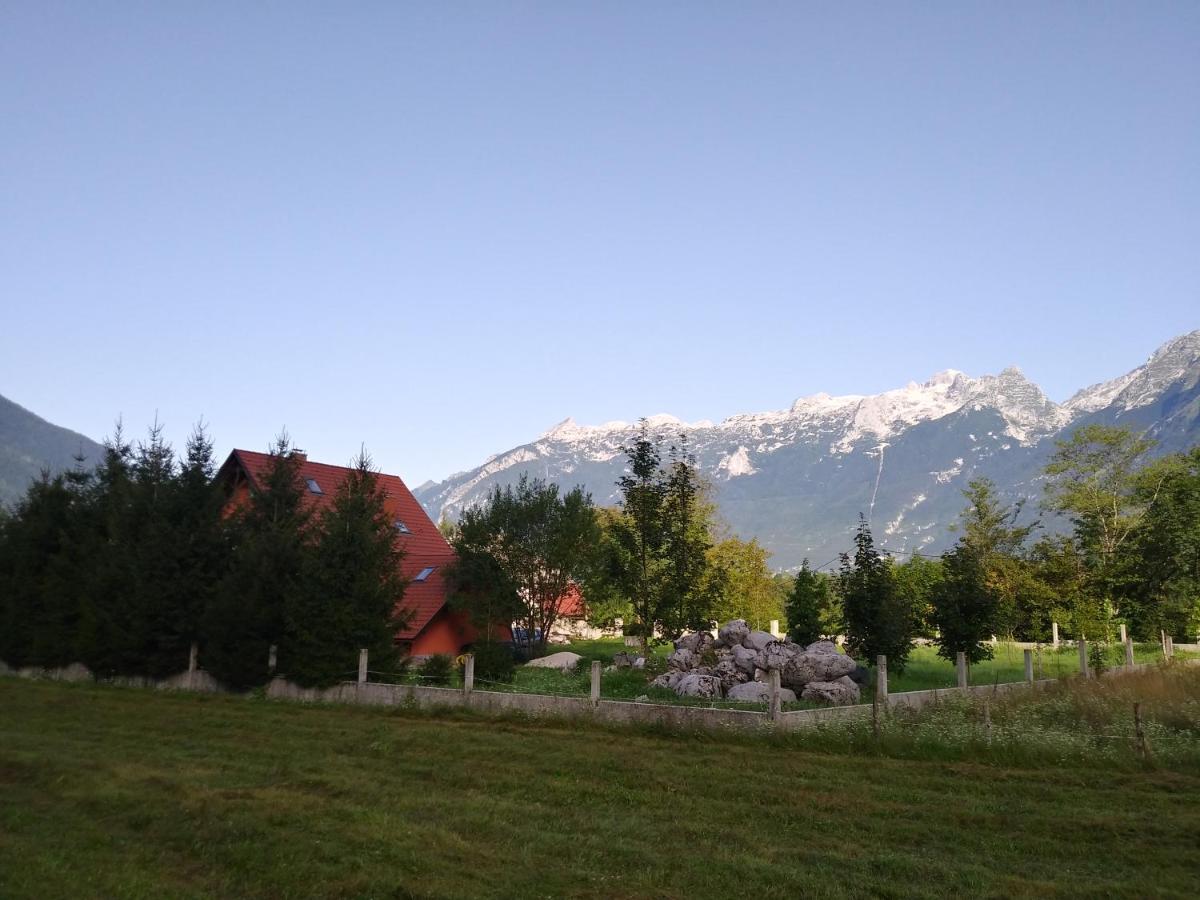 Villa Pocitniska Hisa Nad Soco Bovec Exterior foto